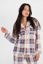 Chemise pyjama pelucheux à manches longues surdimensionnée graphique thumbnail 1