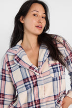 Chemise pyjama pelucheux à manches longues surdimensionnée graphique thumbnail 6