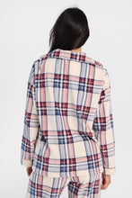 Chemise pyjama pelucheux à manches longues surdimensionnée graphique thumbnail 7