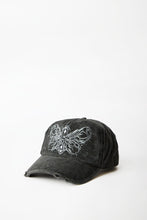 Butterfly Cross Studded Strapback Cap thumbnail 1