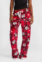 Mickey Mouse Snowflakes Plaid Plush Pajama Pants thumbnail 1