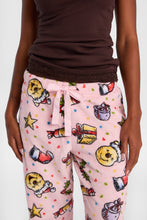 Winnie The Pooh Christmas Gift Polka Dot Plush Pajama Pants thumbnail 2