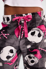 The Nightmare Before Christmas Candy Cane Plaid Plush Pajama Pants thumbnail 2