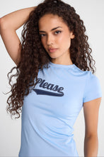 T-shirt super doux classique imprimé Please thumbnail 2
