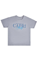 T-shirt décontracté imprimé graphique Capri Italy thumbnail 1