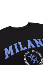 T-shirt décontracté imprime? graphique Milano Crest thumbnail 2