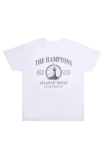 T-shirt décontracté imprime? graphique The Hamptons thumbnail 1