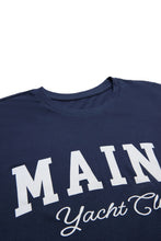 Maine Yacht Club Graphic Relaxed Tee thumbnail 2