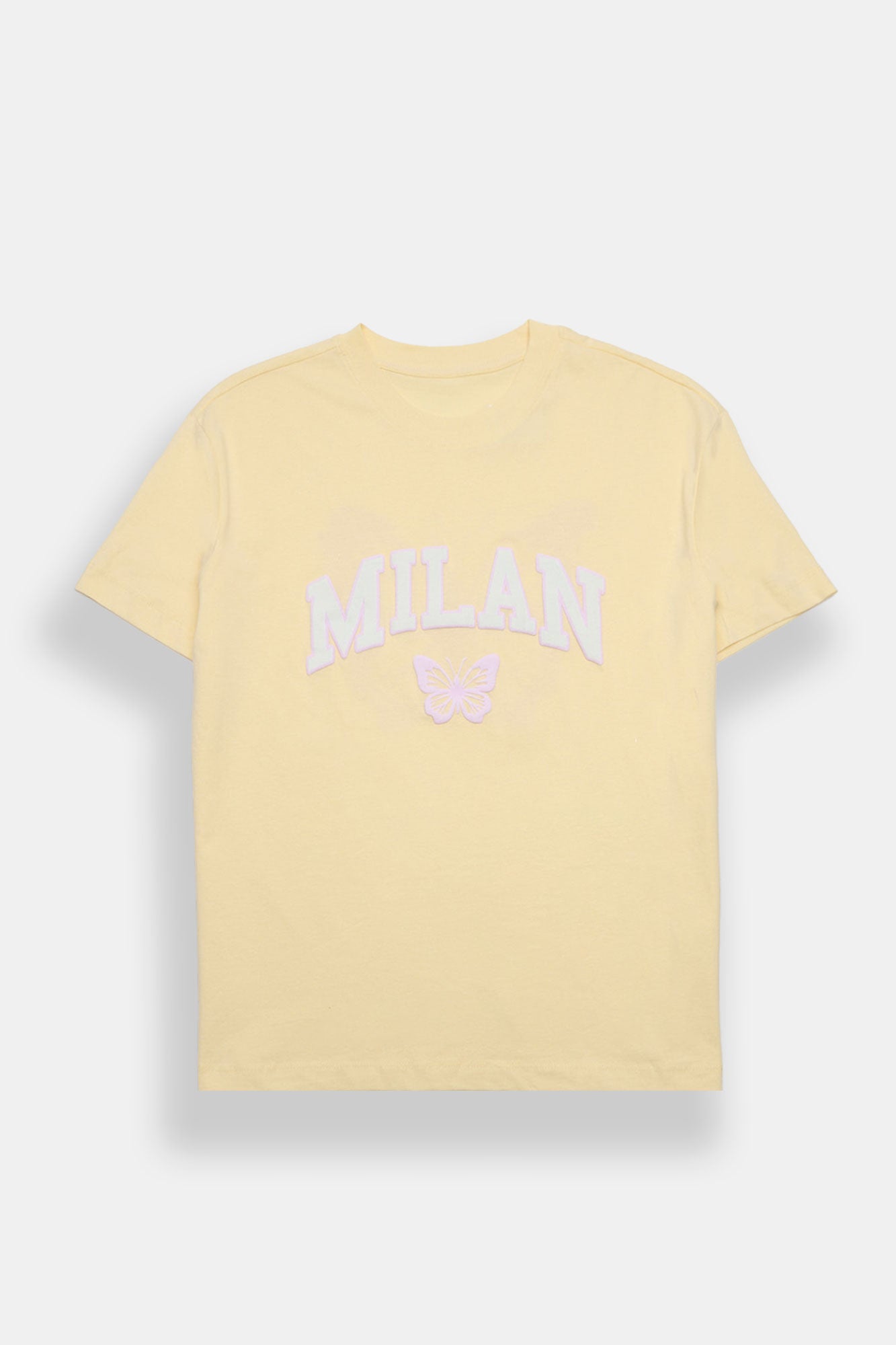 Milan Butterfly Graphic Boyfriend Tee