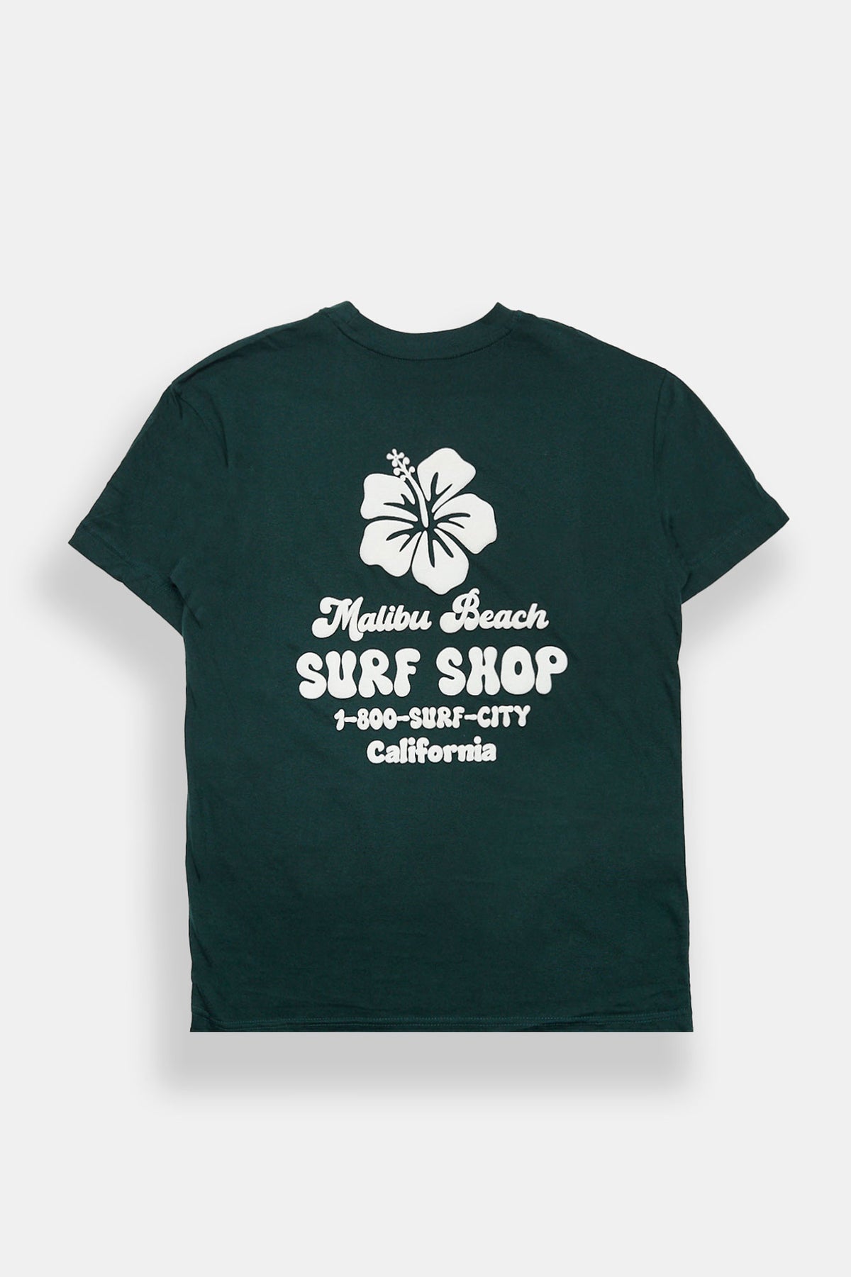 Malibu Hibiscus Graphic Boyfriend Tee