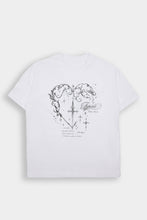 Crosses & Hearts Graphic Boyfriend Tee thumbnail 1