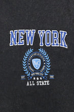 New York City Crest Graphic Acid Wash Boyfriend Tee thumbnail 2