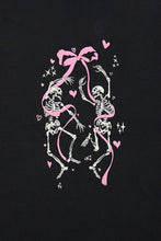 Skeleton Bow Graphic Boyfriend Tee thumbnail 2