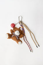 Bear Plush Keychain Bag Charm thumbnail 2