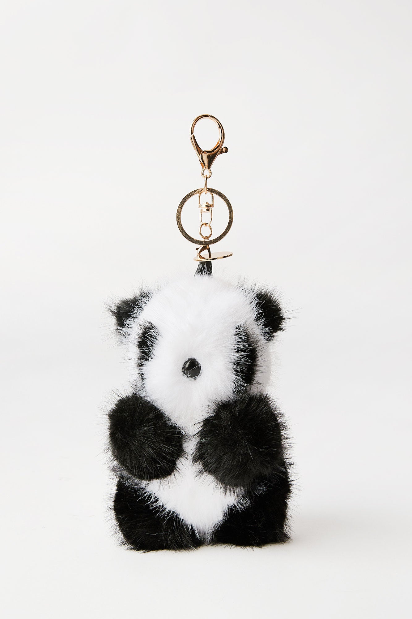 Porte-clés pelucheux à thème animaux