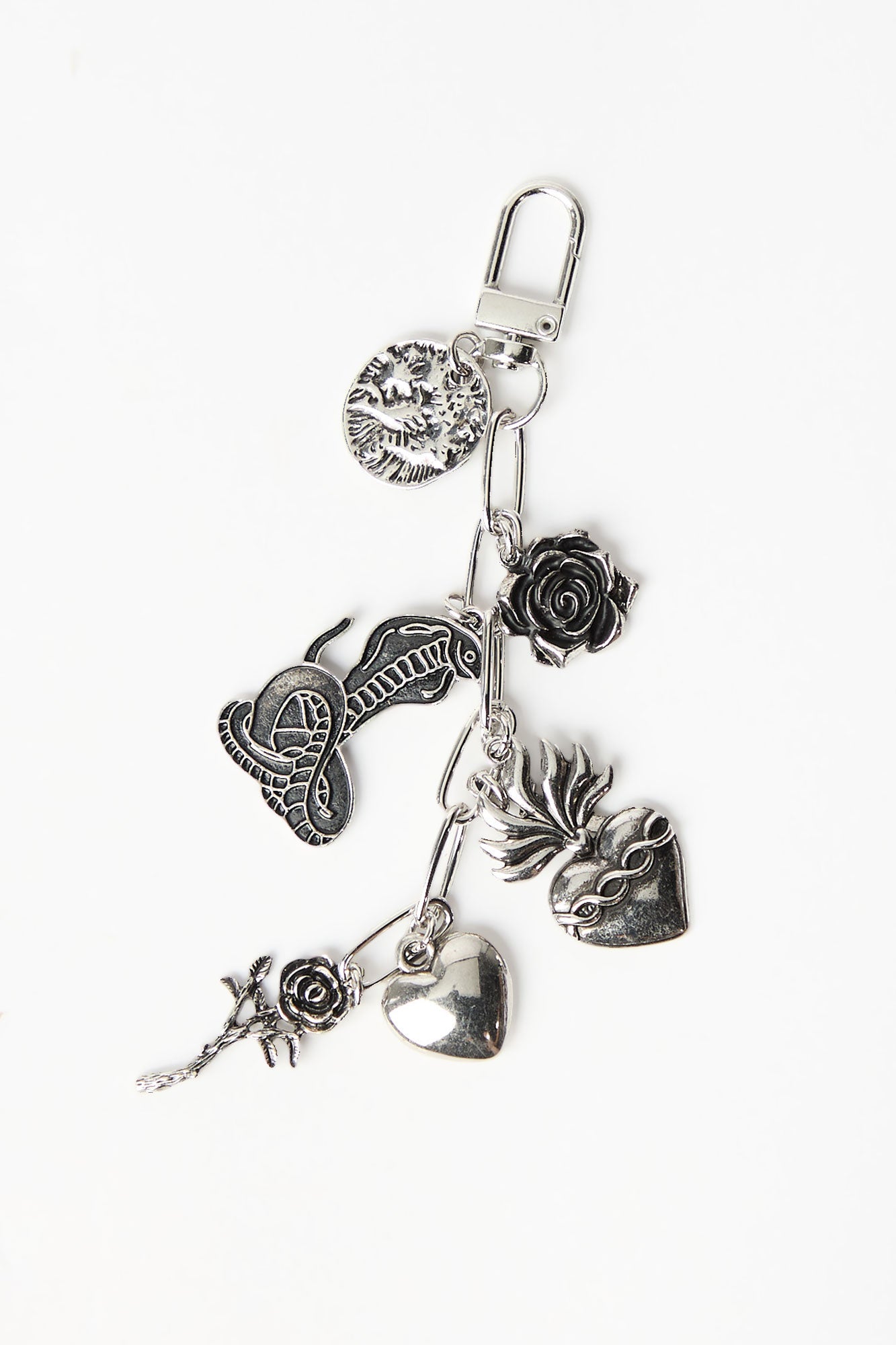 Charm Metal Keychain