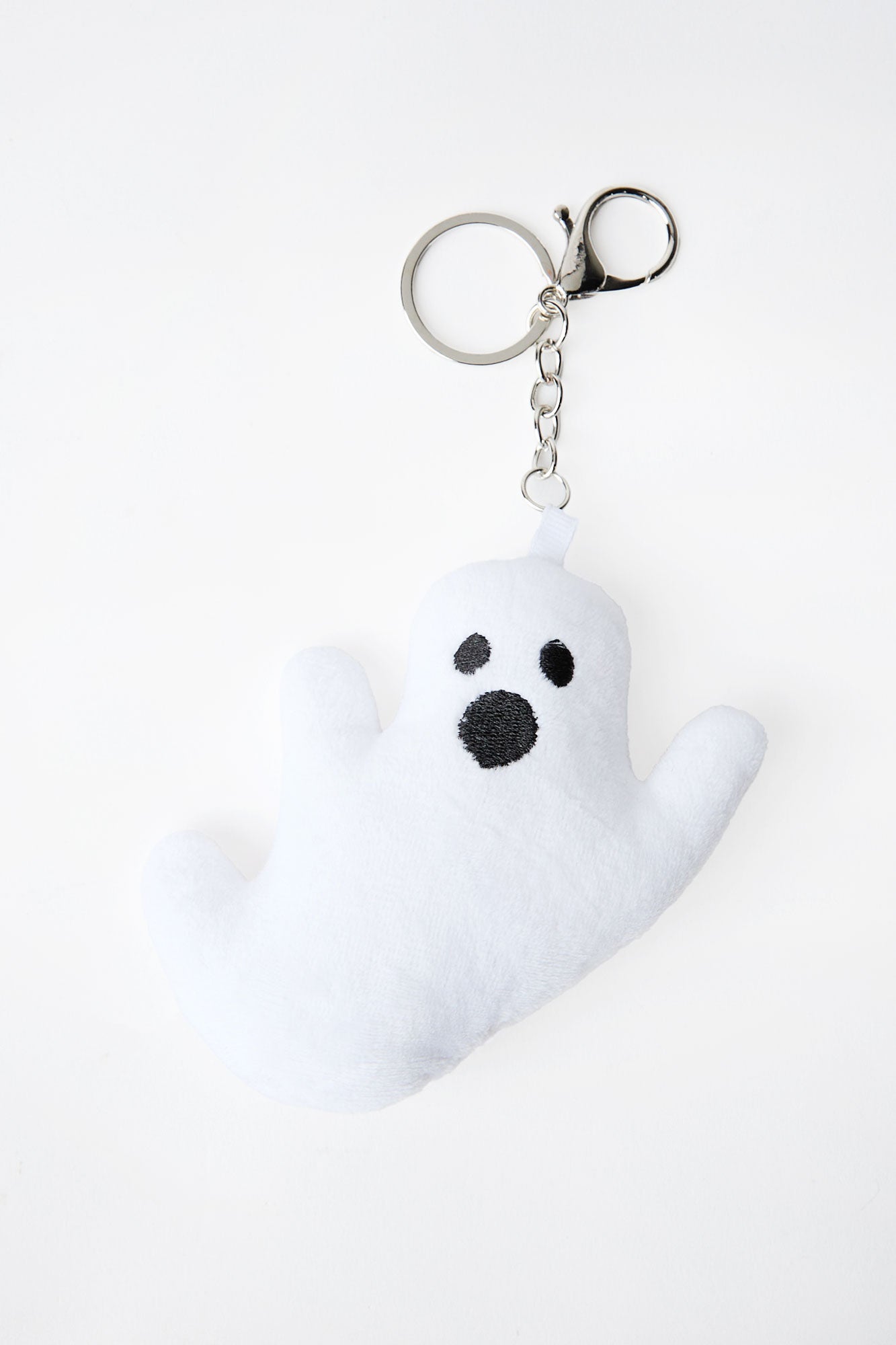 Halloween Ghost Plush Keychain