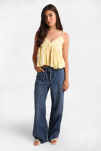 Low-Rise Ultra Wide Leg Drawstring Jeans thumbnail 4