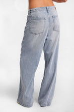 Low-Rise Ultra Wide Leg Drawstring Jeans thumbnail 7