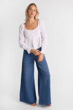 High Rise A-Line Wide Leg Jeans thumbnail 4