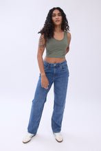 Jeans ample taille haute thumbnail 4