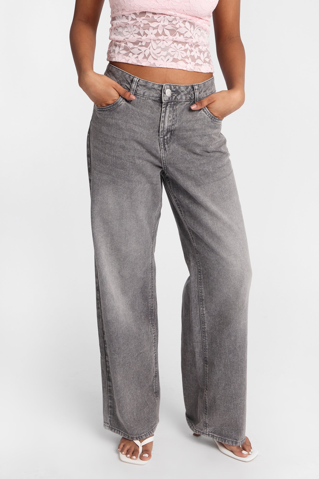 Chloe Low Rise Baggy Jeans
