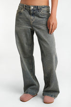 Star Patch Embroidered Chloe Low Rise Baggy Jeans thumbnail 2