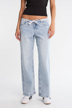 Chloe Low Rise Shoelace Belt Baggy Jeans thumbnail 1