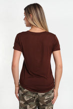 Short Sleeve V-Neck Relaxed Tee thumbnail 4