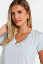 Short Sleeve V-Neck Relaxed Tee thumbnail 10