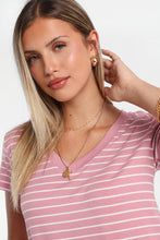 Short Sleeve V-Neck Relaxed Tee thumbnail 14