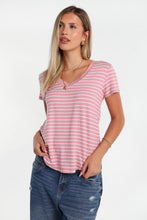 Short Sleeve V-Neck Relaxed Tee thumbnail 13