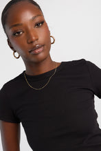 Short Sleeve Crew Neck Relaxed Tee thumbnail 3