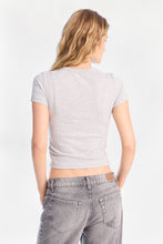 T-shirt décontracté à col ras du cou manches courtes thumbnail 4