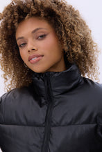 Cropped Mock Neck Puffer Jacket thumbnail 11