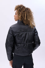 Cropped Mock Neck Puffer Jacket thumbnail 12