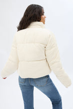 Cropped Mock Neck Puffer Jacket thumbnail 19