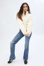 Cropped Mock Neck Puffer Jacket thumbnail 20