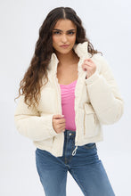 Cropped Mock Neck Puffer Jacket thumbnail 18