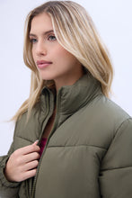 Cropped Mock Neck Puffer Jacket thumbnail 23