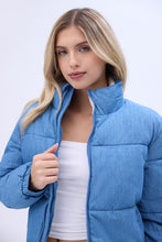 Cropped Mock Neck Puffer Jacket thumbnail 27