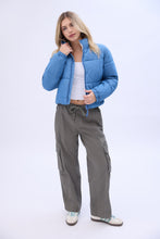 Cropped Mock Neck Puffer Jacket thumbnail 28