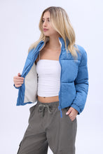 Cropped Mock Neck Puffer Jacket thumbnail 26