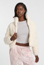Mock Neck Cropped Puffer Jacket thumbnail 6