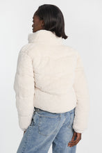 Mock Neck Cropped Puffer Jacket thumbnail 16