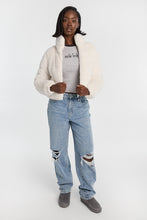 Mock Neck Cropped Puffer Jacket thumbnail 17