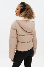 Sherpa-Lined Hooded Puffer Jacket thumbnail 12