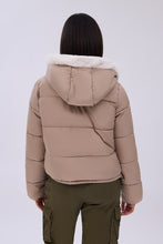 Cropped Hooded Puffer Jacket thumbnail 13