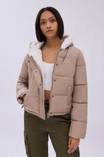 Cropped Hooded Puffer Jacket thumbnail 10