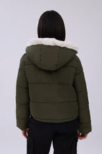 Cropped Hooded Puffer Jacket thumbnail 16